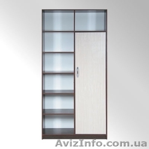 Шкаф,  МС Орбита Шкаф-13 (Компанит), для дома и офисов #912822