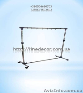 Продам торговельне обладнання  а саме,  металеві стійки для одягу та аксесуарів #919771