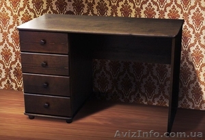 Стол письменный,  Сп-1,  Скиф,  из массива хвойных пород деревьев. #916741