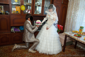 Изумительное свадебное платье #929715