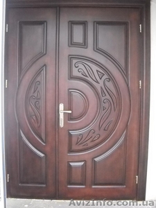 Двері з масиву натурального дерева #866777