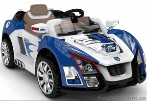 Внимание! Детский электромобиль Turbo M 1189 Синий #928390