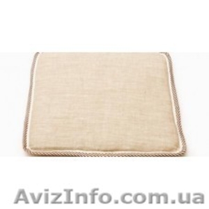 Льняные коврики на офисные и авто кресла #928850