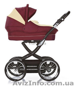 Акция!Geoby C3018 детская универсальная коляска 2 в 1 расцветка R371,  бежевый с  #924537