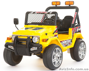 Внимание! Детский электромобиль 618R + Д/У ЖЕЛТЫЙ #925821