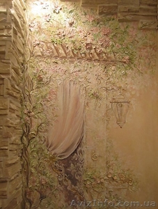 Декоративные штукатурки,  рельефы,  роспись стен,  фрески. Лепнина.  #927922