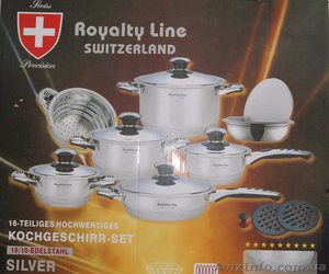 Набор кастрюль «Royalty Line Switzerland» #928555