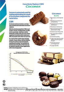 нелауриновый жиро-заменитель какао масла (CBR)    COCOREX-550PLS #922190