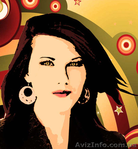 Портрет в стиле поп арт #926285