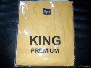 Футболка под нанесение , Футболки оптом KING. Футболка STUFF. Футболка  A-PLUS #934560