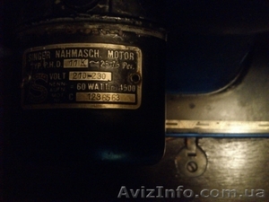 старый Singer с электромотором #932031