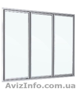 Двери стеклянные,  энергосберегающие #931092