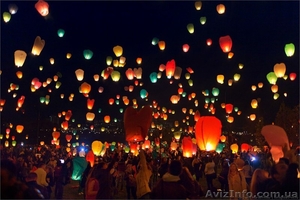 АКЦІЯ! Небесні ліхтарики  15грн./шт. КУПОЛ І СЕРЦЕ #935649