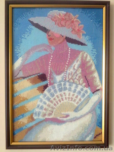 Продам замечательную вышитую картину #928646