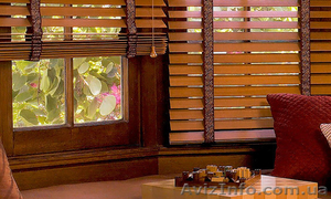 Жалюзи деревянные горизонтальные #936449