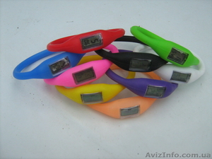 спортивные часики в силиконовом браслете #932945