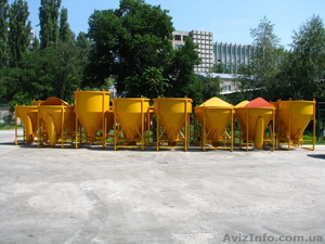 Бункер бетонной массы,  бадьи,  бункеры - туфельки #934013