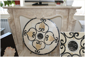 Камины. Панно. Изделия из мрамора. Натуральный камень #928587