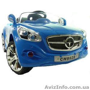 Детский электромобиль СH 9928R + Д/У. НЕБЕСНЫЙ #931256