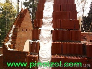 Пеноизол,  утеплитель,  жидкий пенопласт,  утеплить дом,  юнипор,  Яготин – Киев – Ук #935795