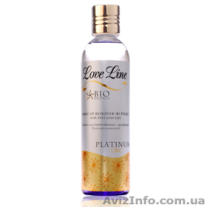 ДВУХФАЗНЫЙ ЛОСЬОН ДЛЯ СНЯТИЯ МАКИЯЖА LOVE LINE PLATINUM   ЛАВ ЛАЙН ПЛАТИНУМ #932609