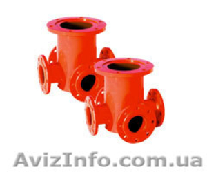 Подставка под пожарный гидрант: непроходная(односторонняя) Ду-100мм,  200мм,  300м #930785