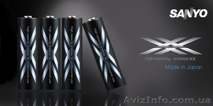 Sanyo Eneloop XX AA 2550 mAh,  HR-3UWXB,  500 циклов! #932180