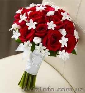 Готовитесь к свадьбе? Свадебные букеты по самым низким ценам. #934673