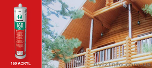 Акриловый герметик для швов в деревянных домах 160 Acryl #929561