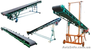 Ленточные транспортеры для сыпучих материалов #922170