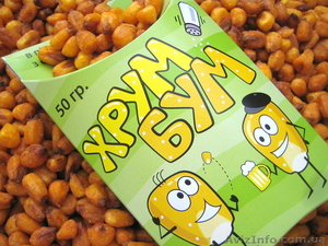 Снеки. Новинка - жаренная кукуруза с солью #932069