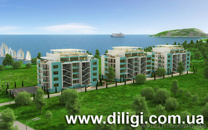 Продаются квартиры на берегу моря в Крыму пос.Орджоникидзе,  между Феодосией и Ко #942943