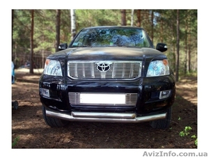 Защитная дуга по бамперу Toyota Land Cruiser Prado 120 двойная #943945