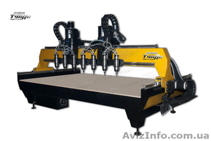 Станок с ЧПУ гравировально-фрезерный 7-шпиндельный профи #943806