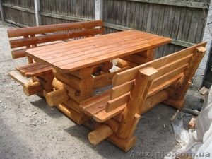 Мебель из дерева для кафе,  баров,  ресторанов,  бань,  садовая и др. #949340