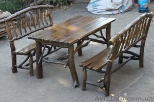 Мебель из веток и коряг. #949341