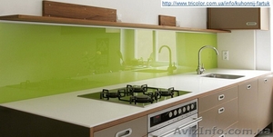 Изготовление кухонных фартуков из стекла - скинали! #950954