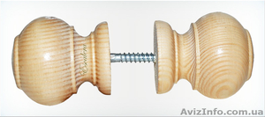 Ручка дверная деревянная #950433