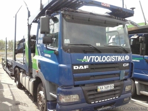 Продам автовоз DAF 85CF+прицеп Lohr  #947597