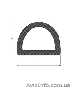 Уплотнитель самоклеющийся CONTOUR в Донецке. #942913