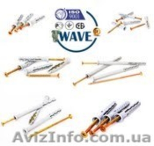 Дюбель-гвоздь 6х40, 6х60, 6х80 гриб, потай, бурт и 8х60, 8х80, 8х100, 8х120 потай и бур #939111