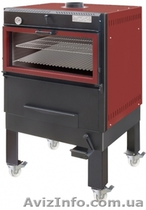 Печь на древесном угле Movilfrit BR130G #947833