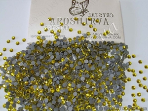 Продам термоклеевые стразы производства Aroshirva (Гонконг)  цвет Citrine #949627