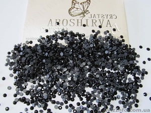 Продам термоклеевые стразы производства Aroshirva (Гонконг)  цвет Jet #944750