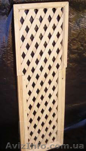 Декоративные деревянные решетки собственного производства. Готовая продукция #940174