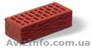 Кирпич облицовочный (гладкий и рифленый) #934661