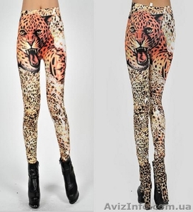 Леггинсы с тигром #948245