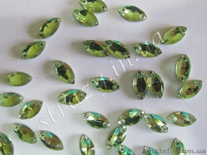 Продам пришивные стразы производства Aroshirva (Гонконг),  форма- листик.  #943109