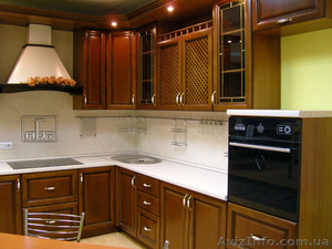 изгоравливаем кухни из массива состаренного дерева,  деревянная мебель #936288