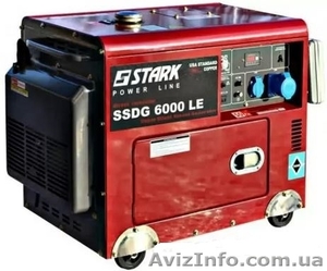 АКЦИЯ! дизельный генератор Stark SSDG6000LE #947357